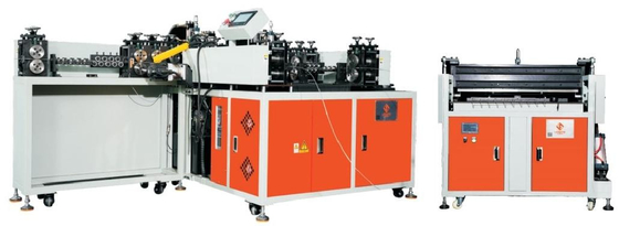 Automatyczne cięcie gięcie HVAC filtr powietrza Dokładność maszyny do usprawnionej produkcji